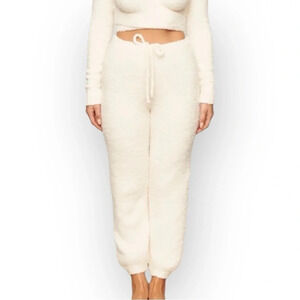 SKIMS Cozy Knit Jogger  Lounge Pants in Bone 2X/3X